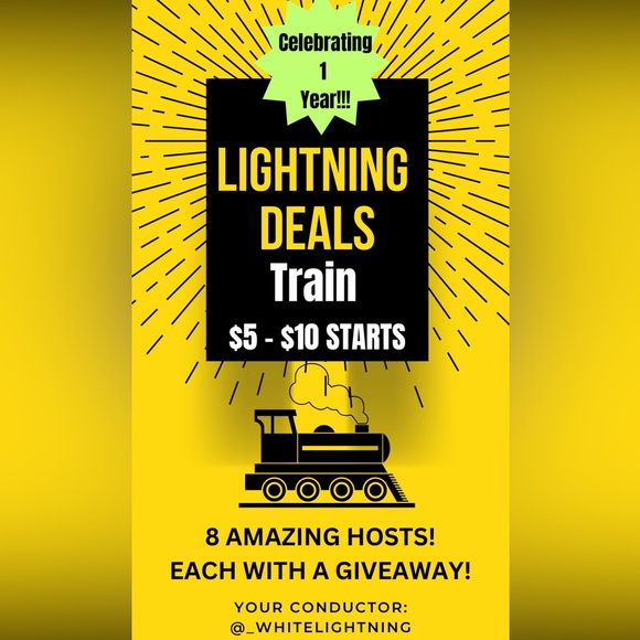 ONE YEAR Lightning Deals train ride 11/29 - Picture 1 of 2